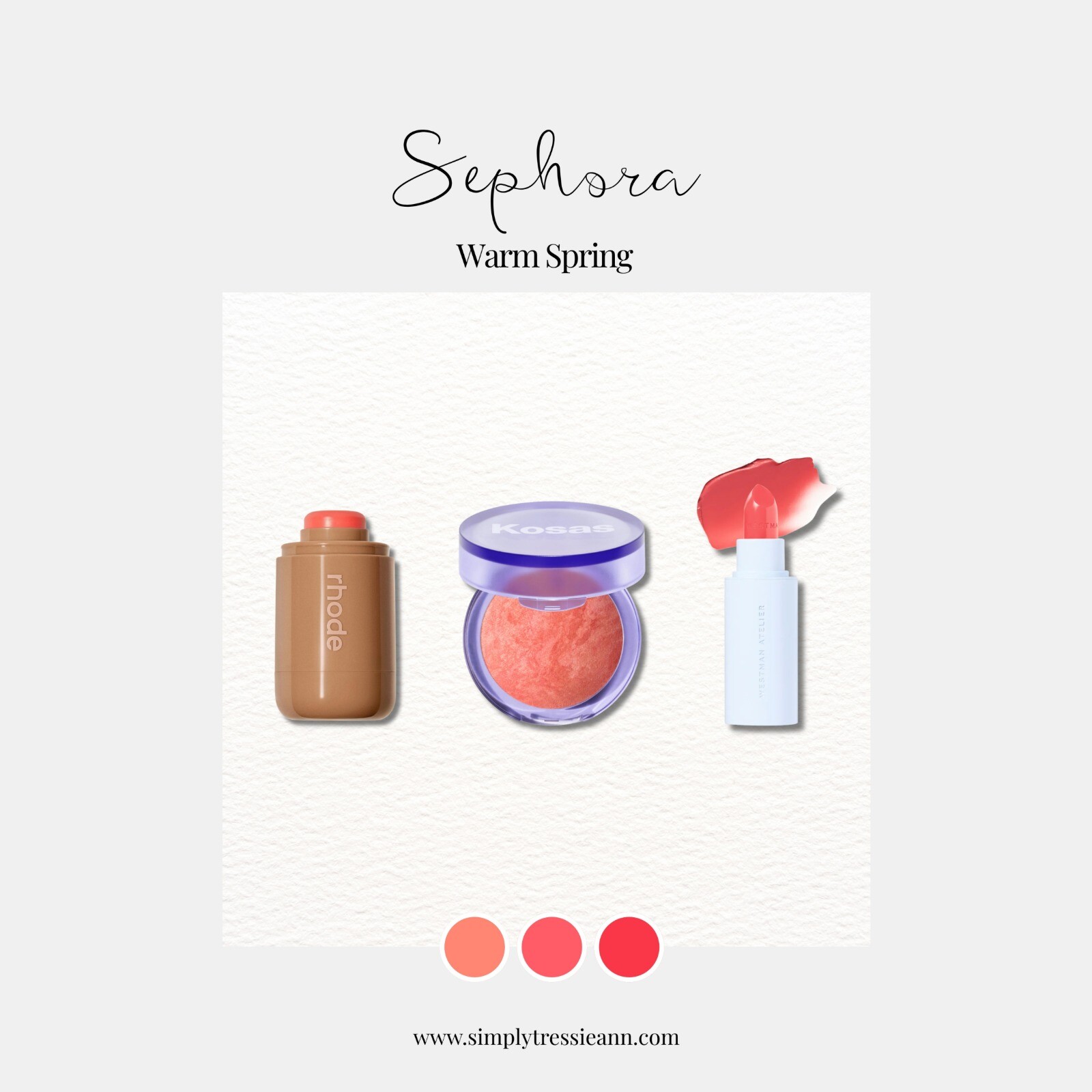 Warm Spring Makeup