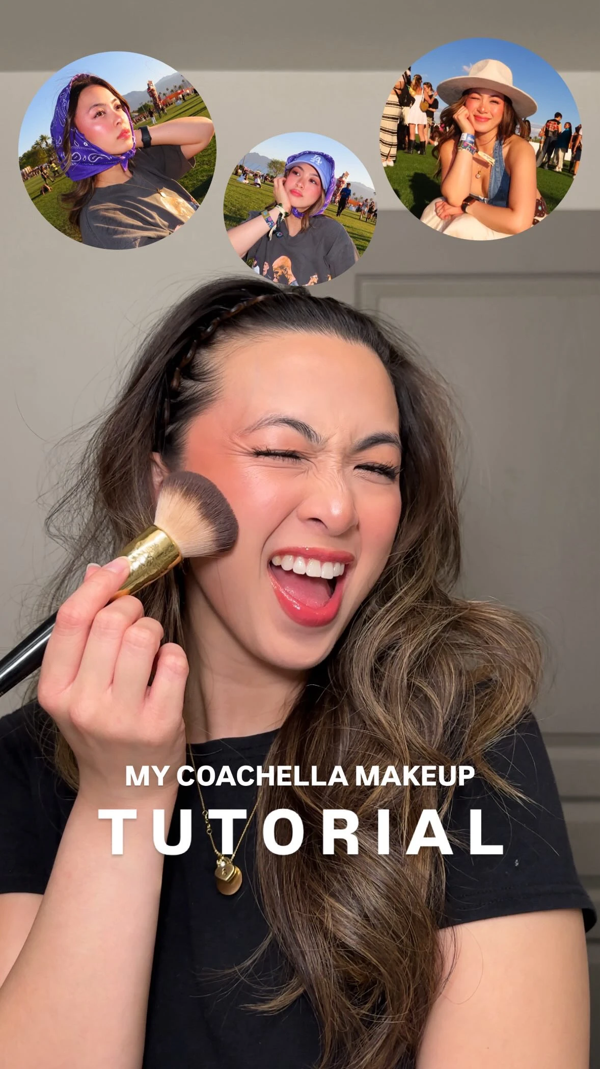 my bieberchella makeup 🌵🏜☀️