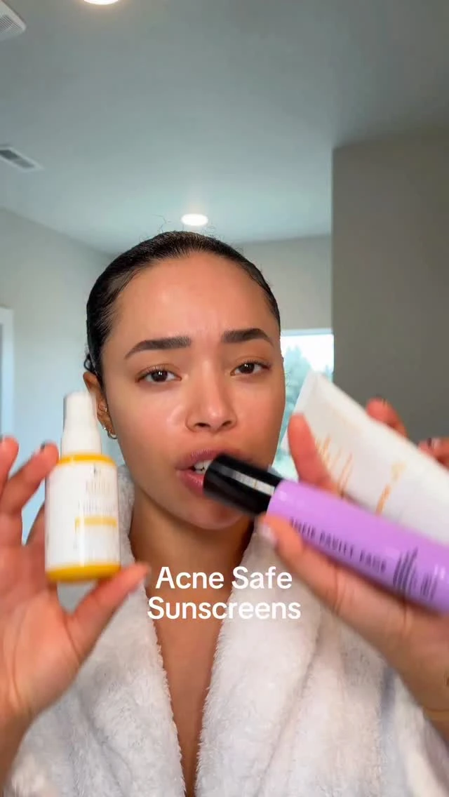 Acne Safe Sunscreens Licensed Esthetician