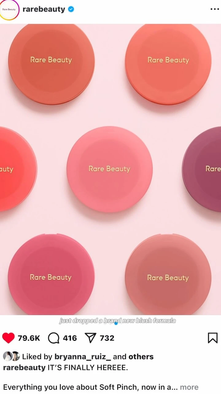 A blush that lasts