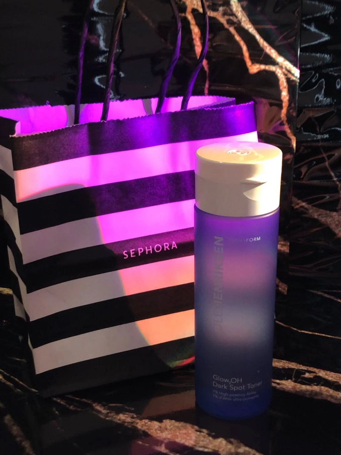 Dark spot toner