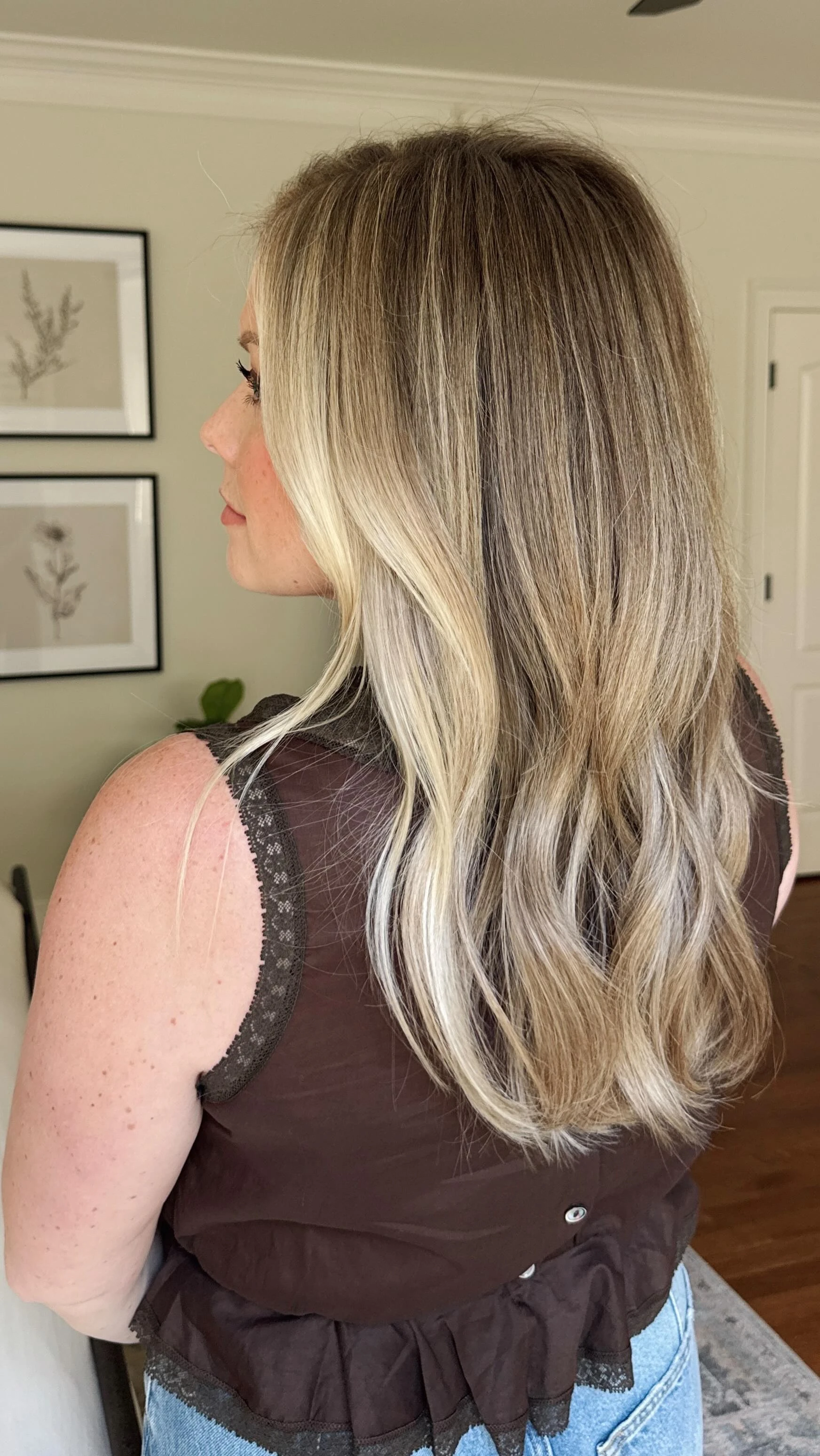 Soft, balanced, blended blonde