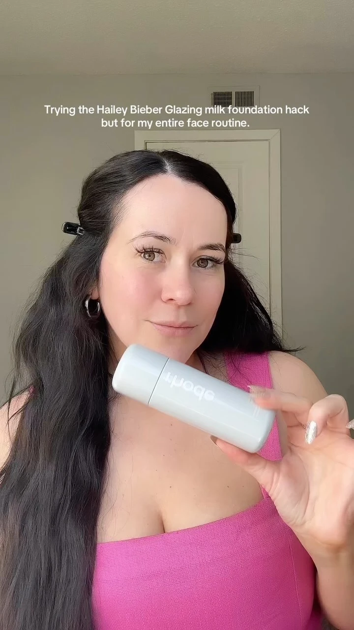 Glazing milk is the best!