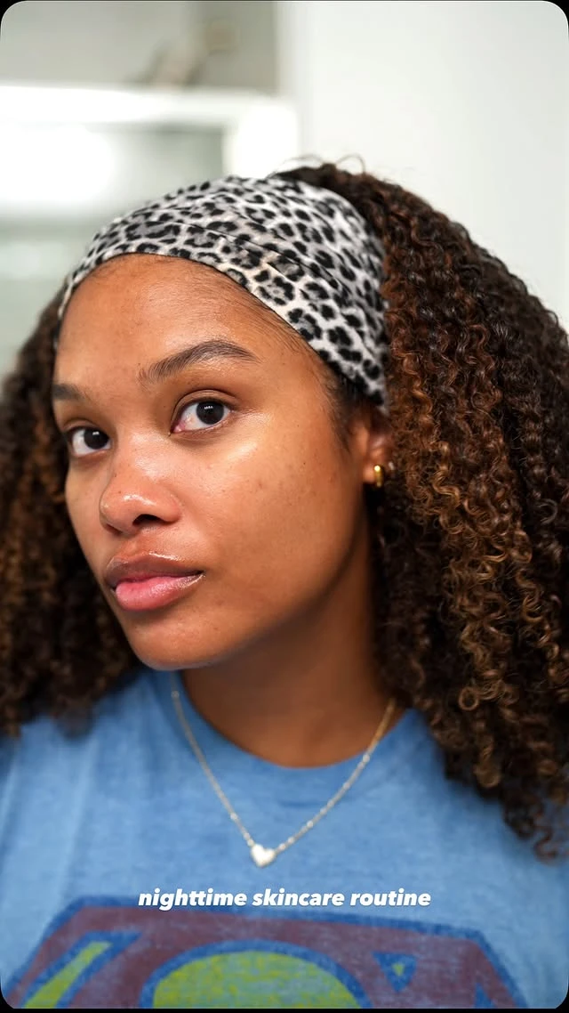 nighttime skincare routine