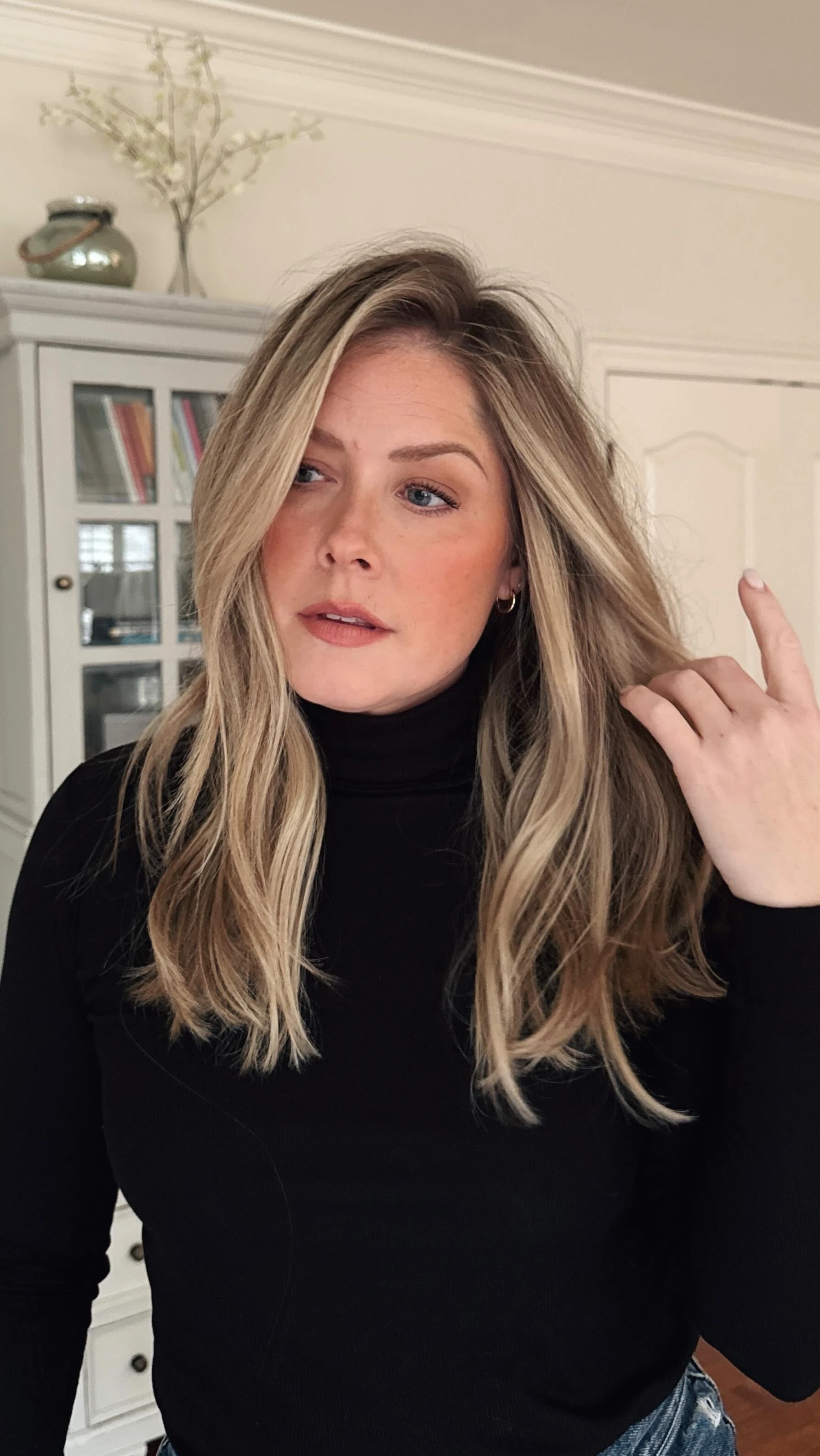 My take on Carolyn Bessette Kennedy inspired hair