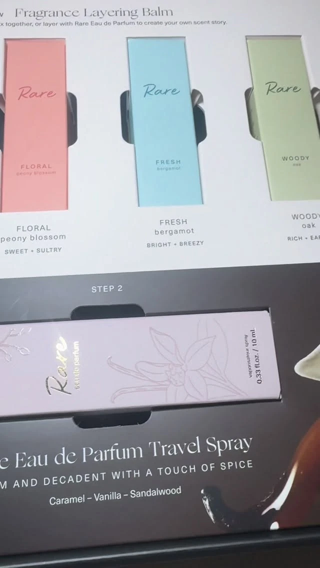 Rare Beauty fragrance