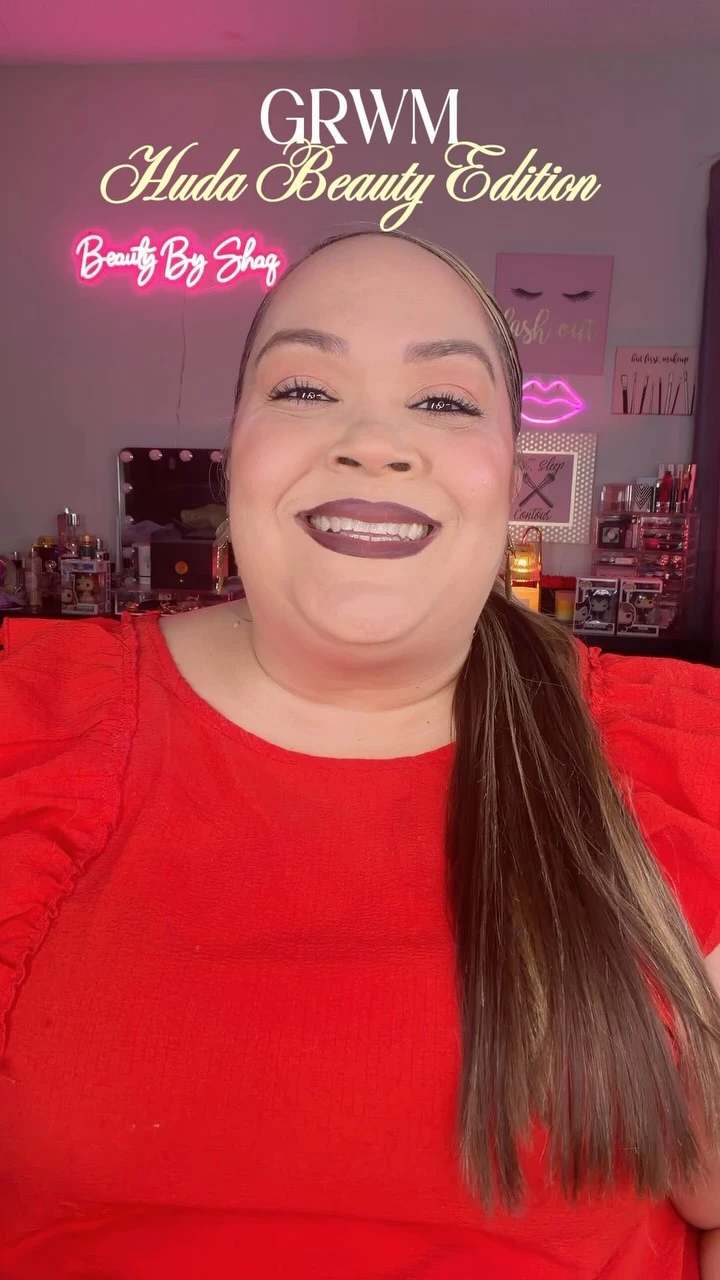 GRWM with Huda Beauty