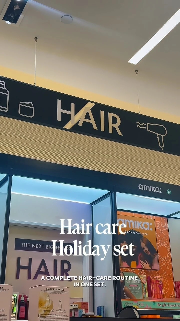 Hair care holiday set
