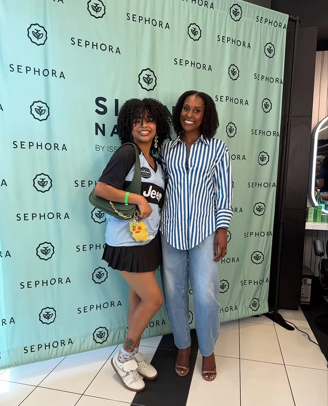 Meeting Issa Rae in person