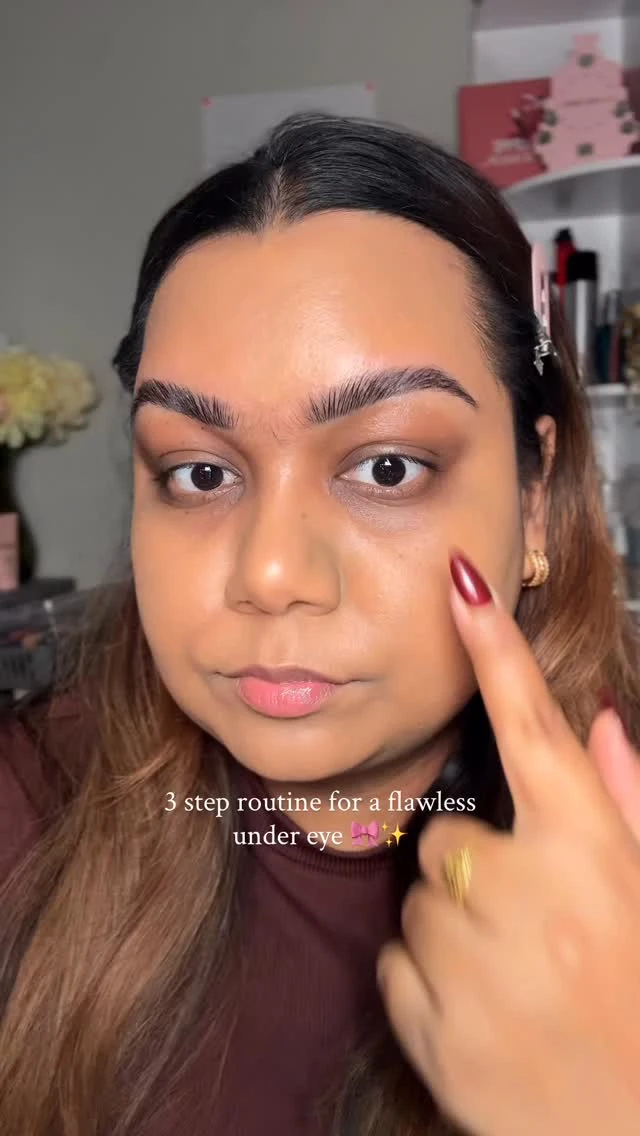 Hudabeauty 3 steps undereyeroutine