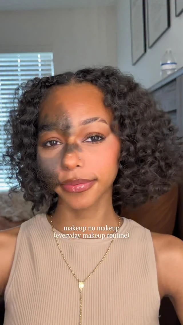 makeup no makeup 💕