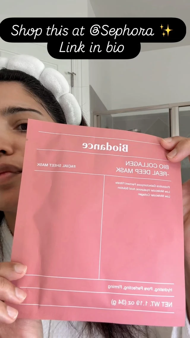 ✨ BIODANCE Bio-Collagen Real Deep Mask for glow