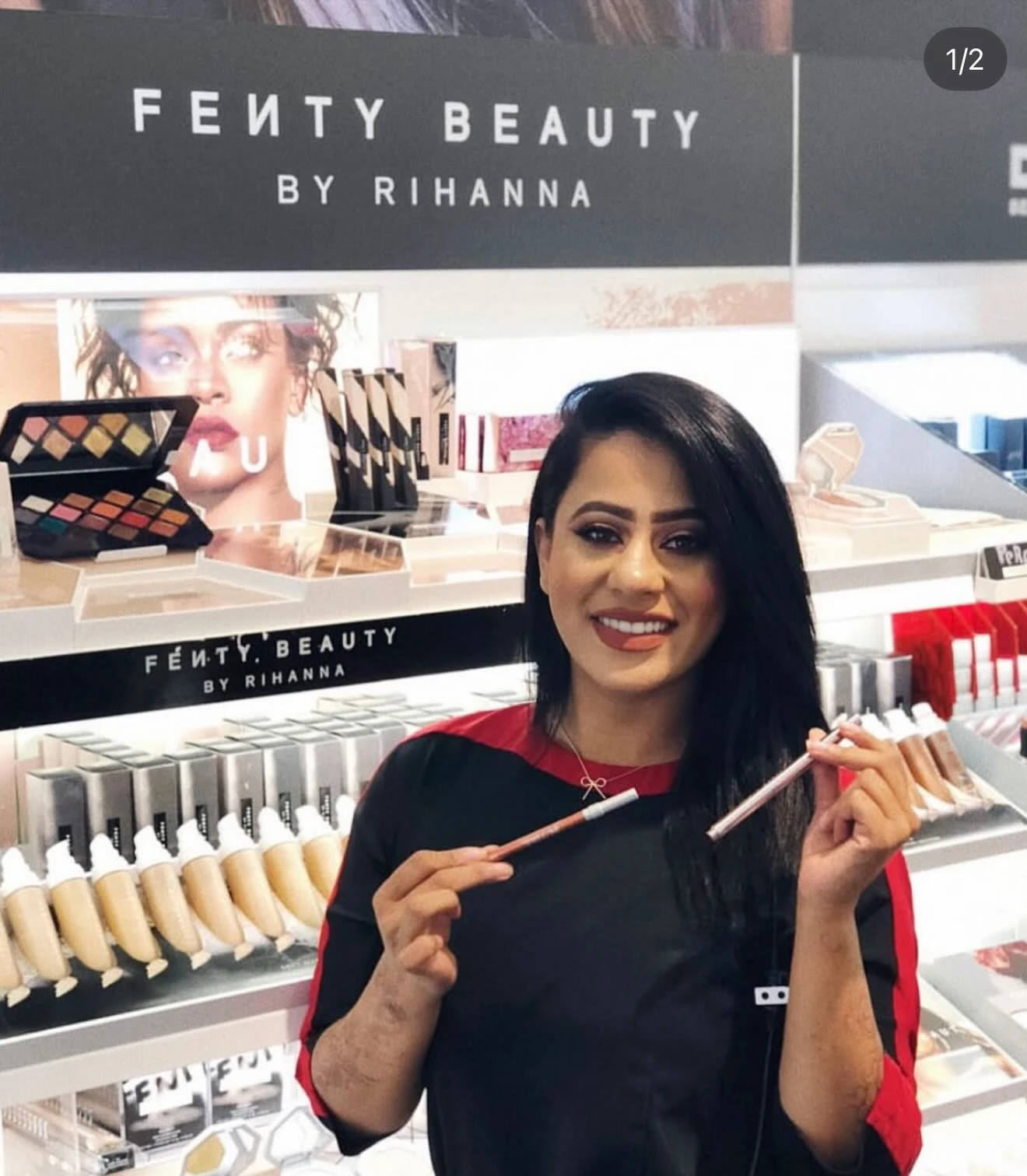 Fenty beauty fly liner in black for a perfect wing