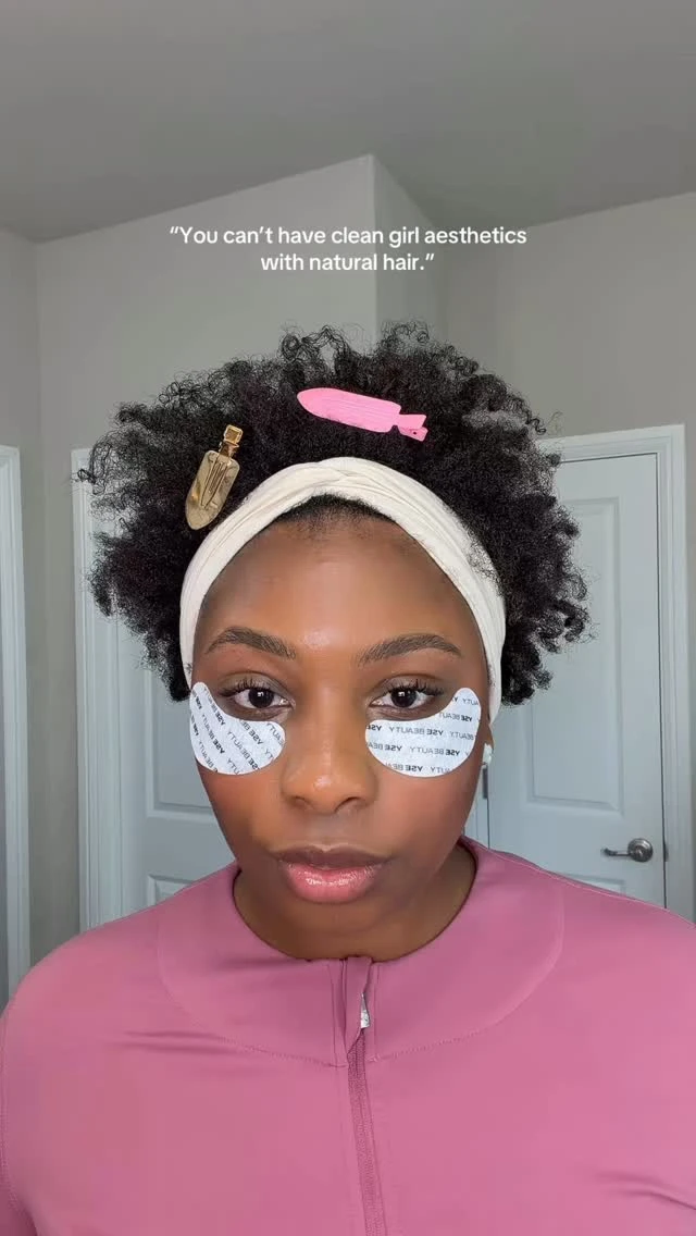 Clean girl makeup look