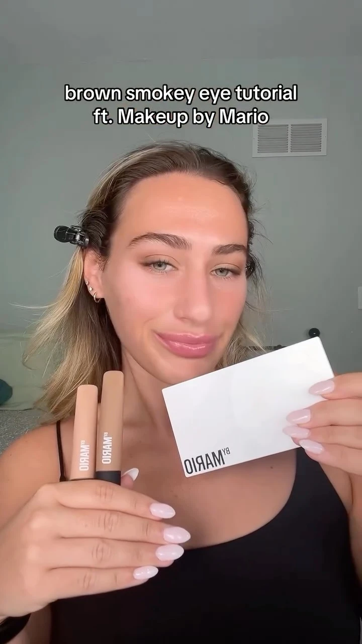 Brown smokey eye tutorial