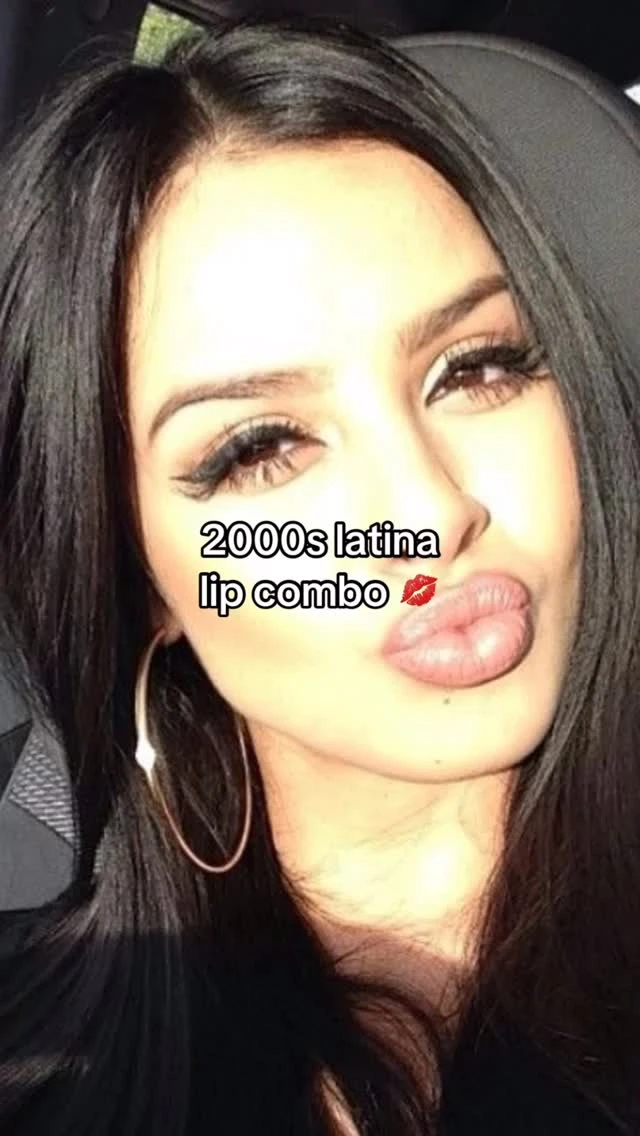 2000s Latina lip combo 💋