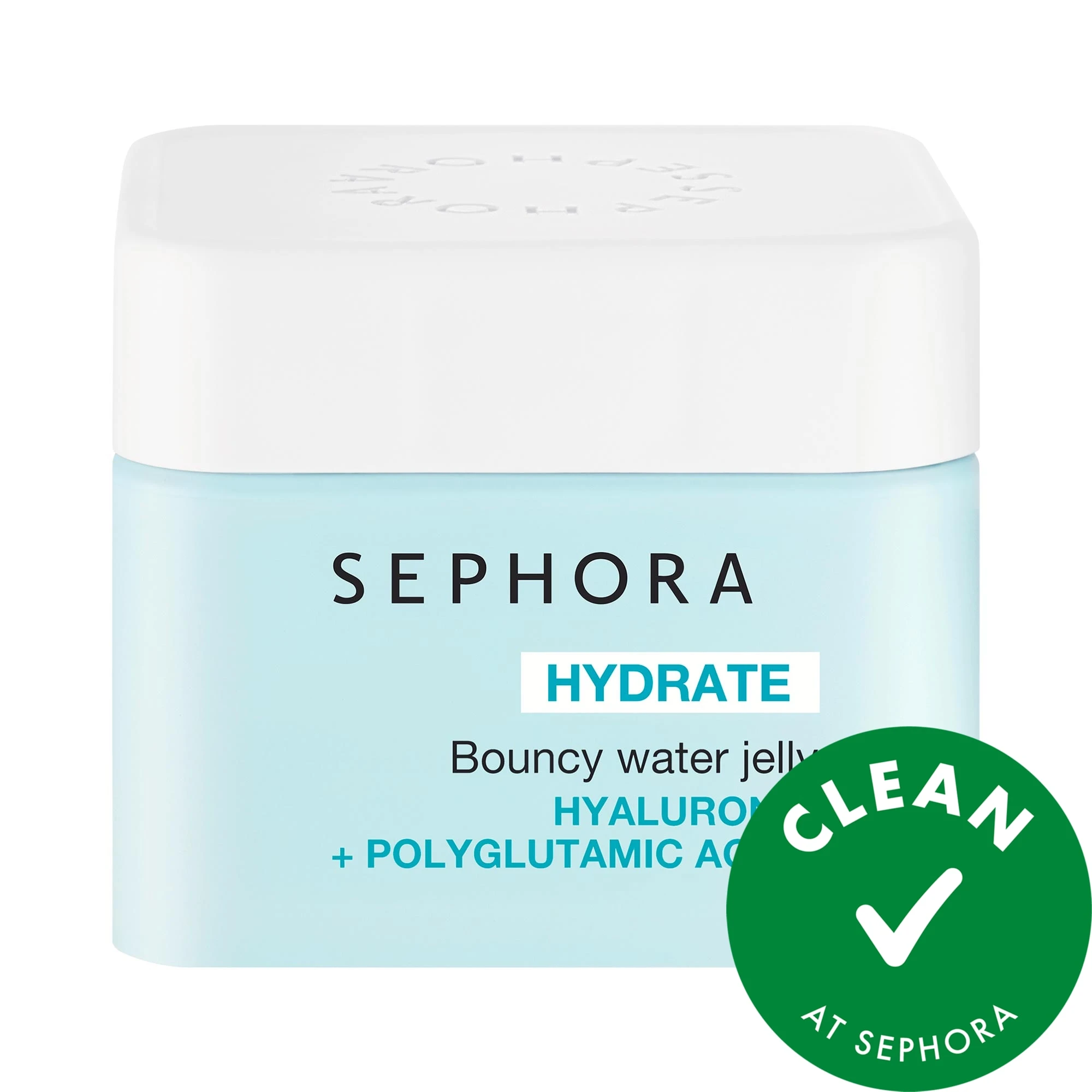HYDRATE - Bouncy Water Jelly Refillable Moisturizer with Hyaluronic + Polyglutamic Acids