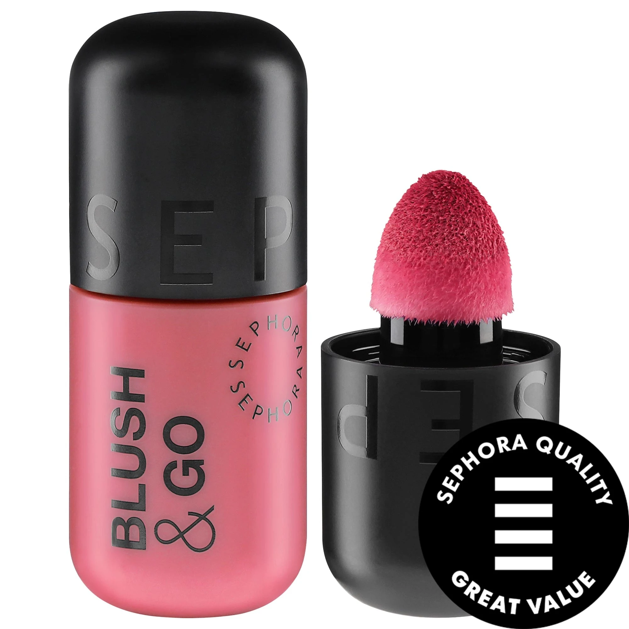Blush & Go Longwear Matte Liquid Blush For Lip and Cheek 01 On Point