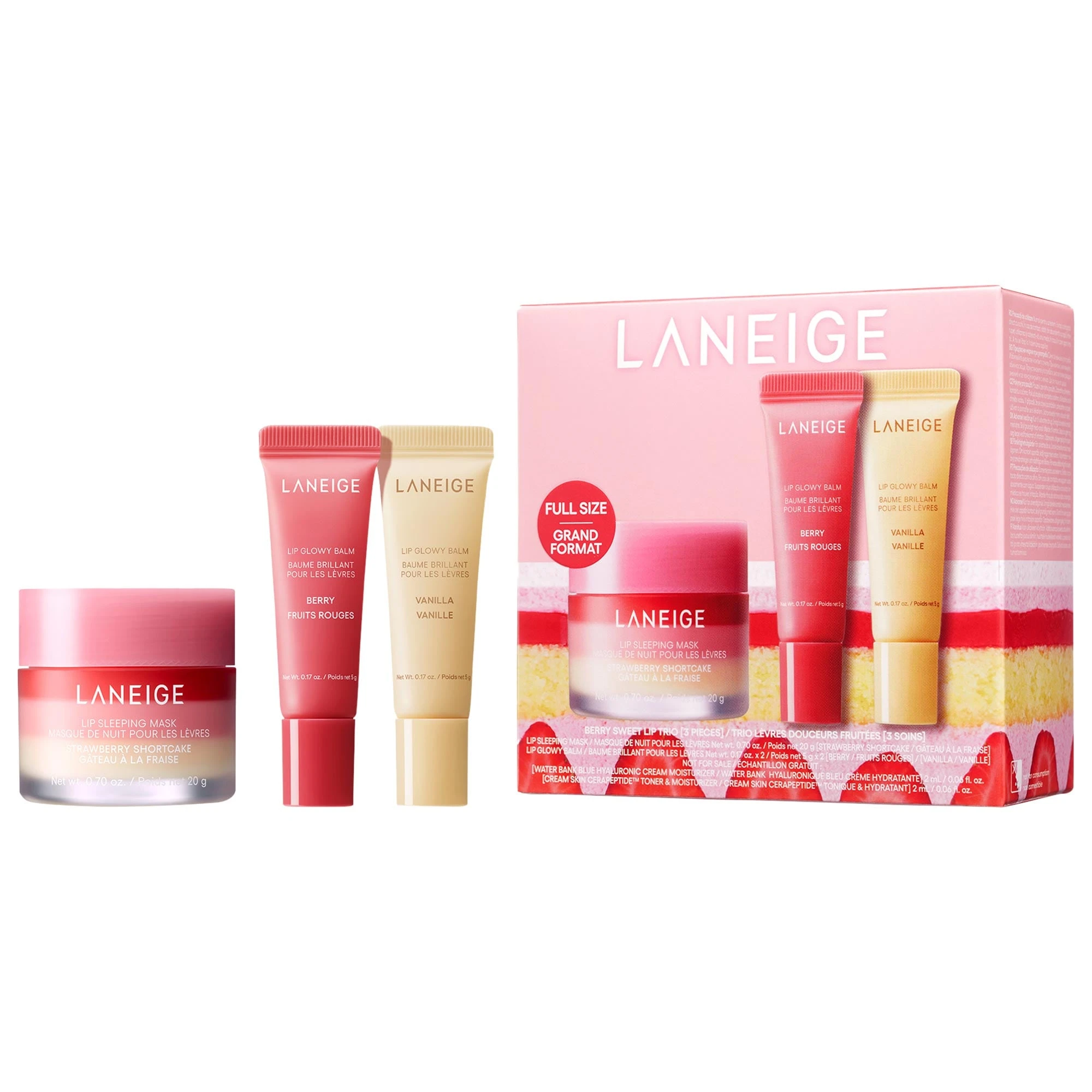 Berry Sweet Lip Treatment Minis Trio Set