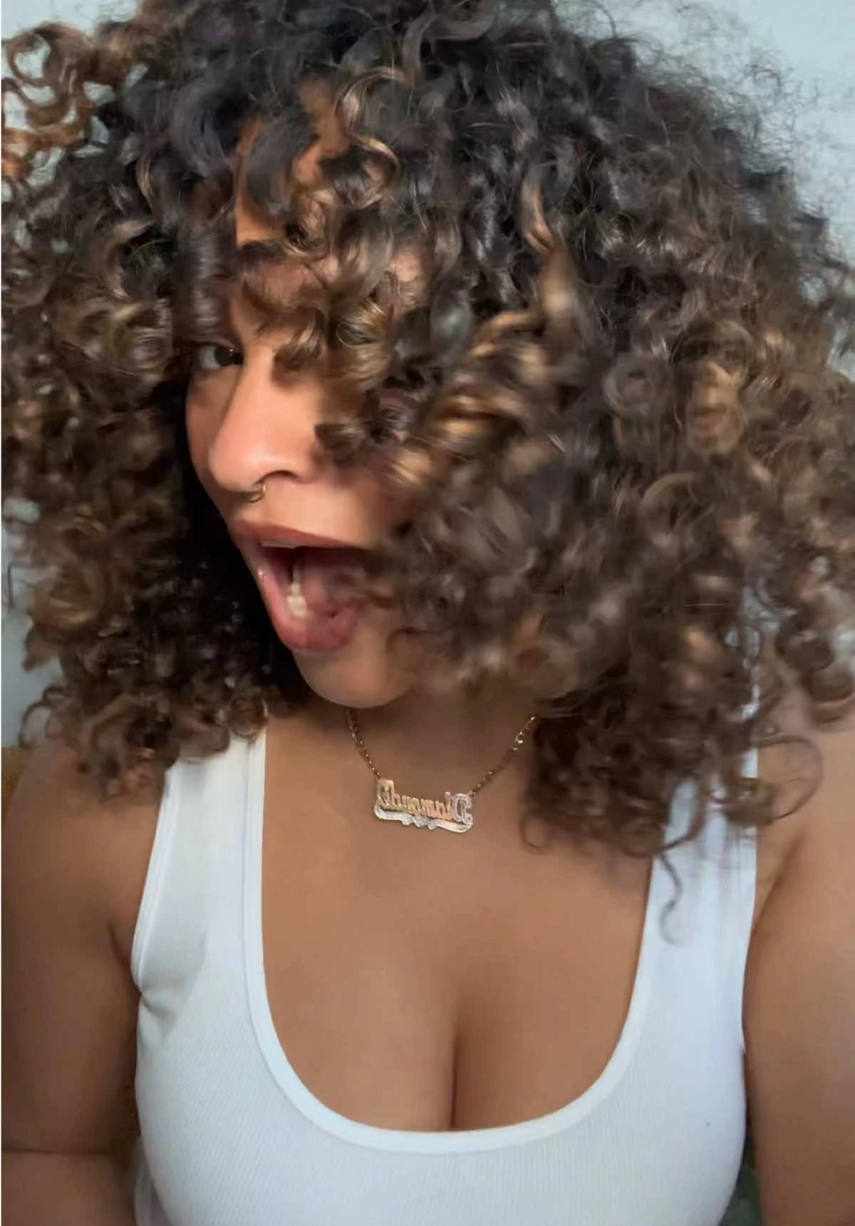 curly wash day