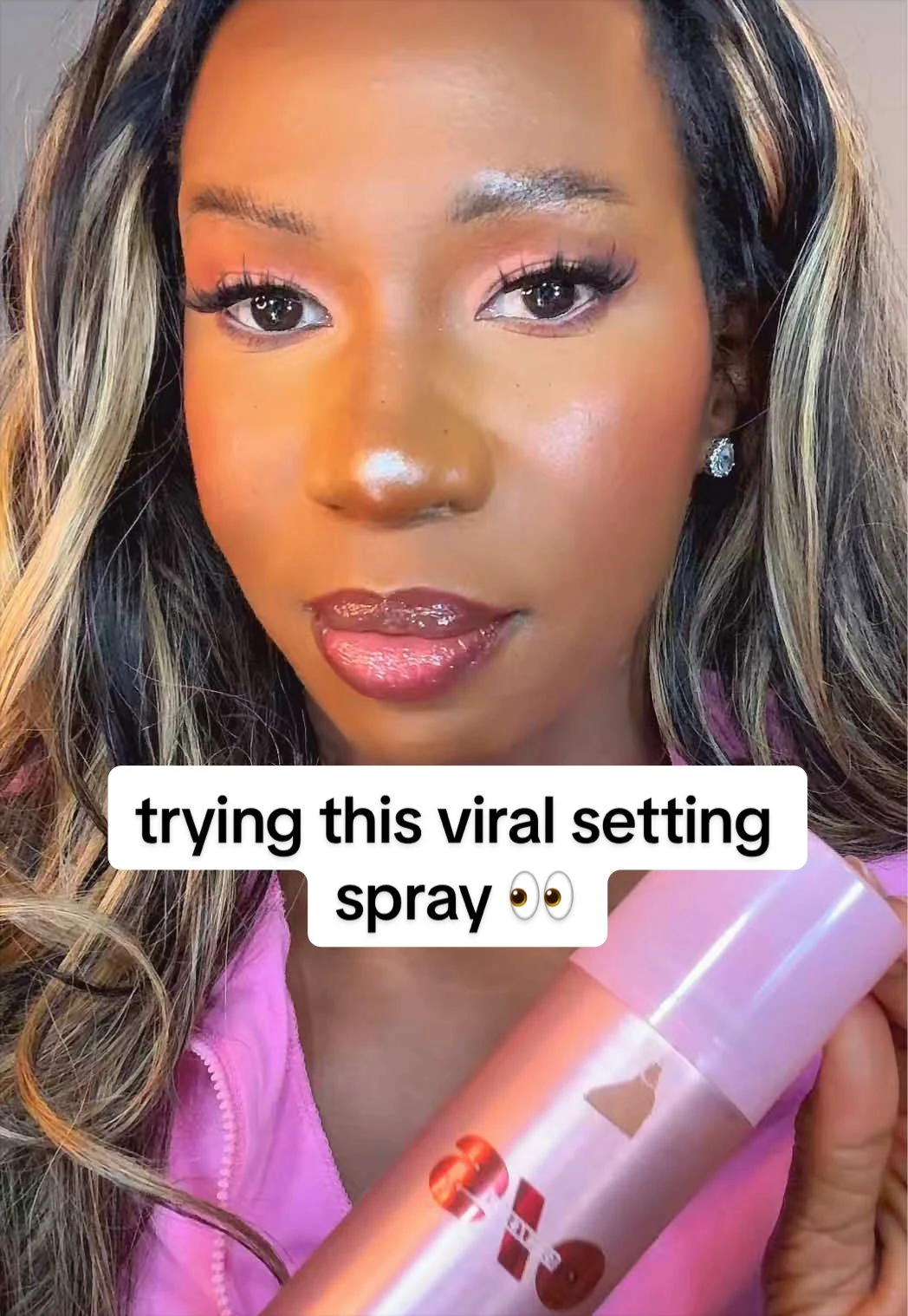 One size setting spray