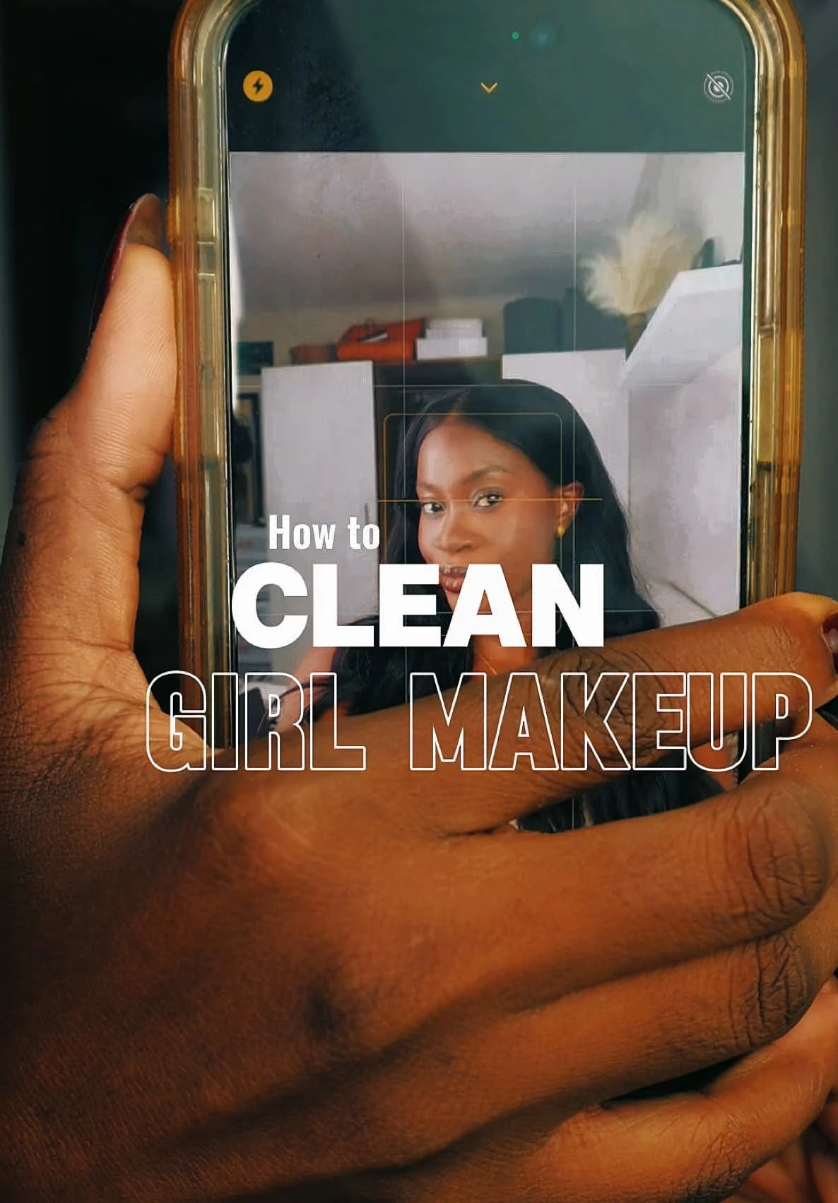 Clean girl makeup routine