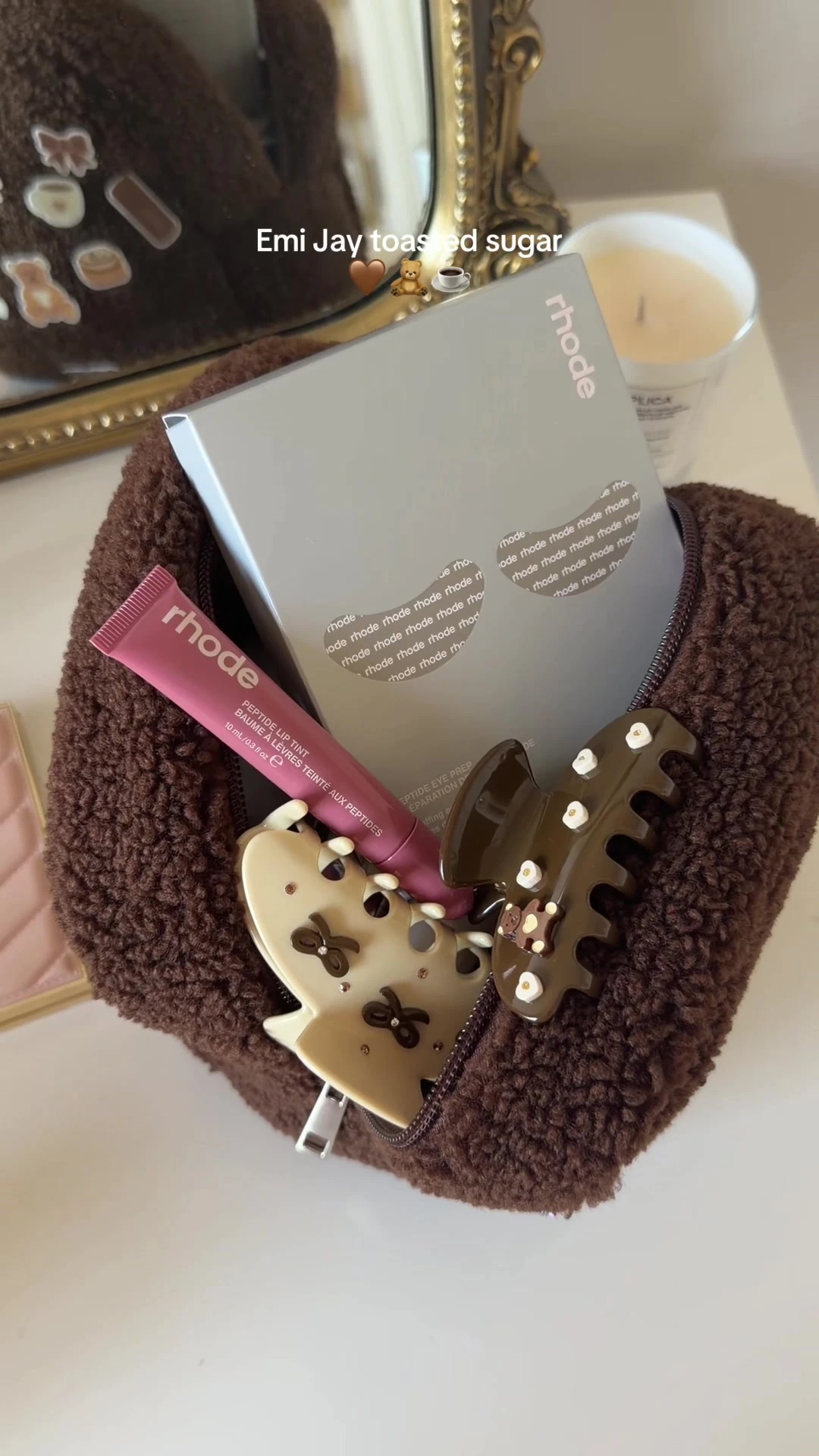 Fall beauty bag
