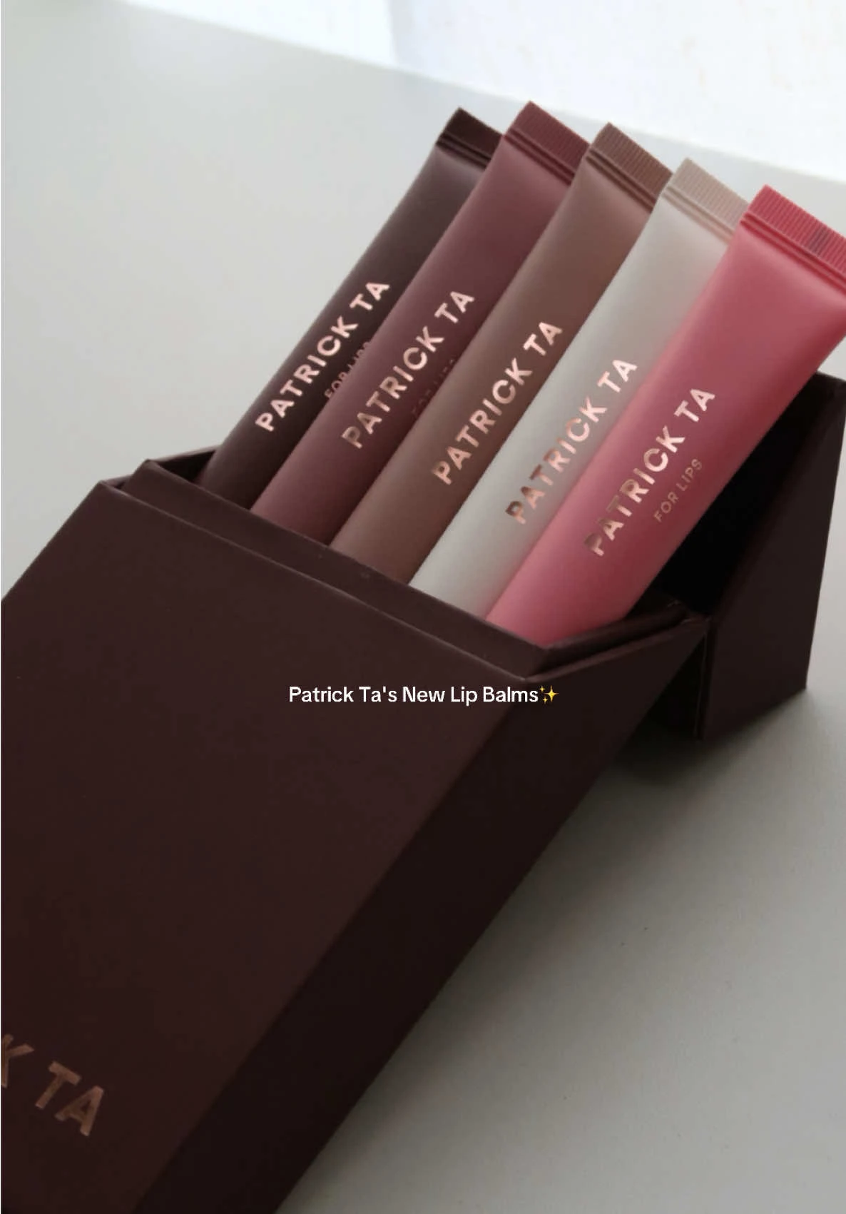 Patrick Ta New Lip Balms